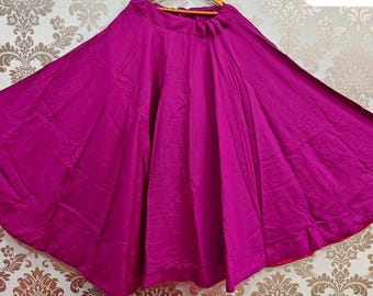 Silk Skirt: Lightweight Lehenga - 8m Flair