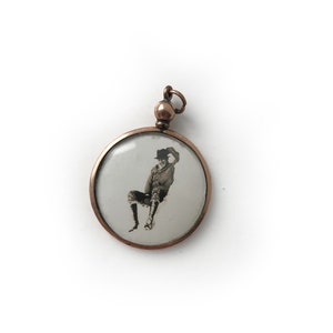 Antique Edwardian Rolled Gold Pendant