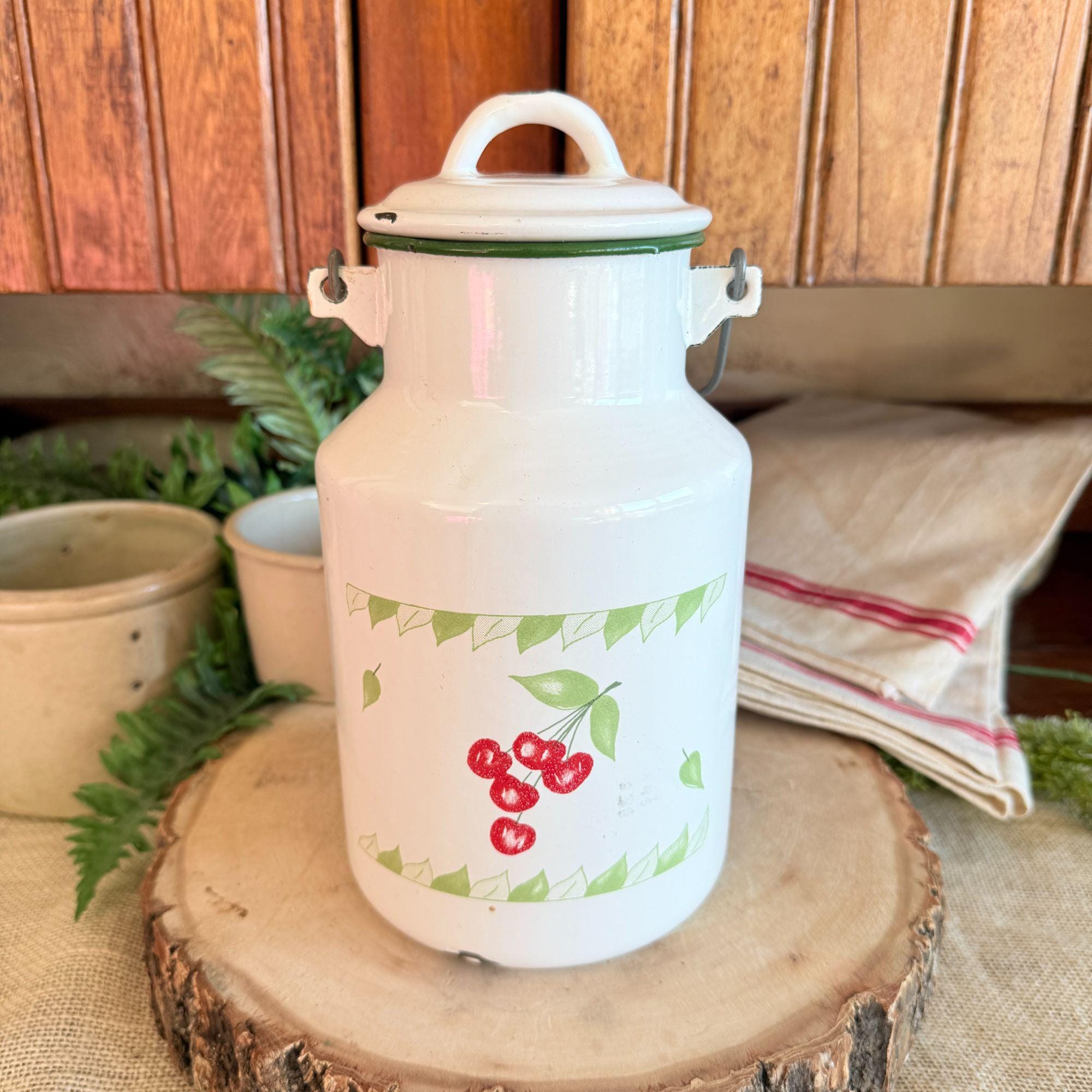 Antique Milk Pail - Etsy