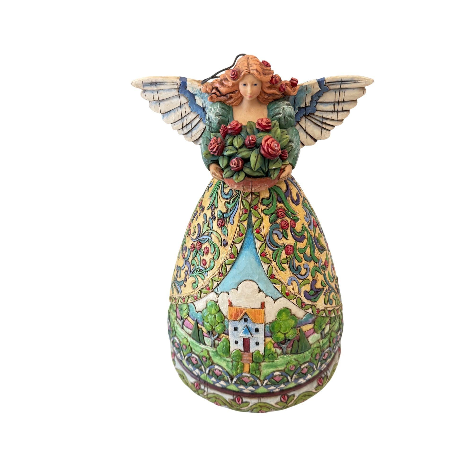 Amazon.com: Enesco Jim Shore Heartwood Creek Christmas Angel