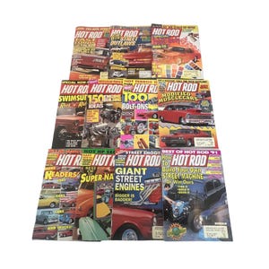 Vintage Hot Rod Magazine - Etsy