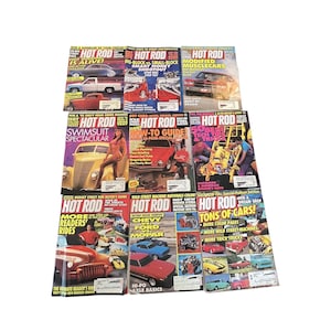 Vintage Hot Rod Magazine - Etsy