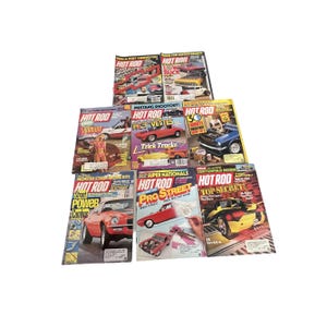 Vintage Hot Rod Magazine - Etsy