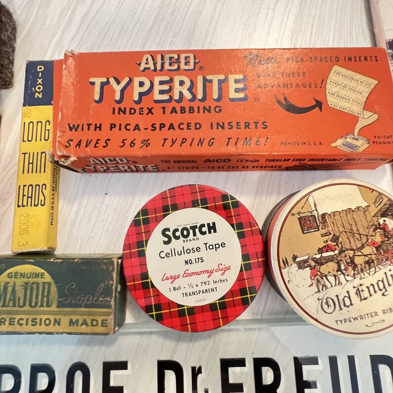 Type Rite Vintage Memorabilia Collection, Advertising Ephemera, Texaco Maps ...