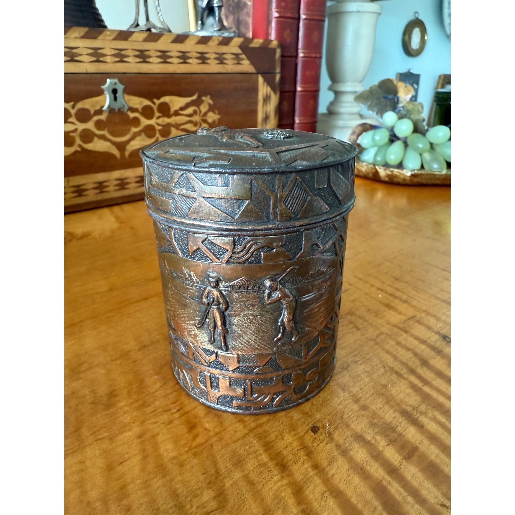 copper tobacco tin Copper Tobacco Tin