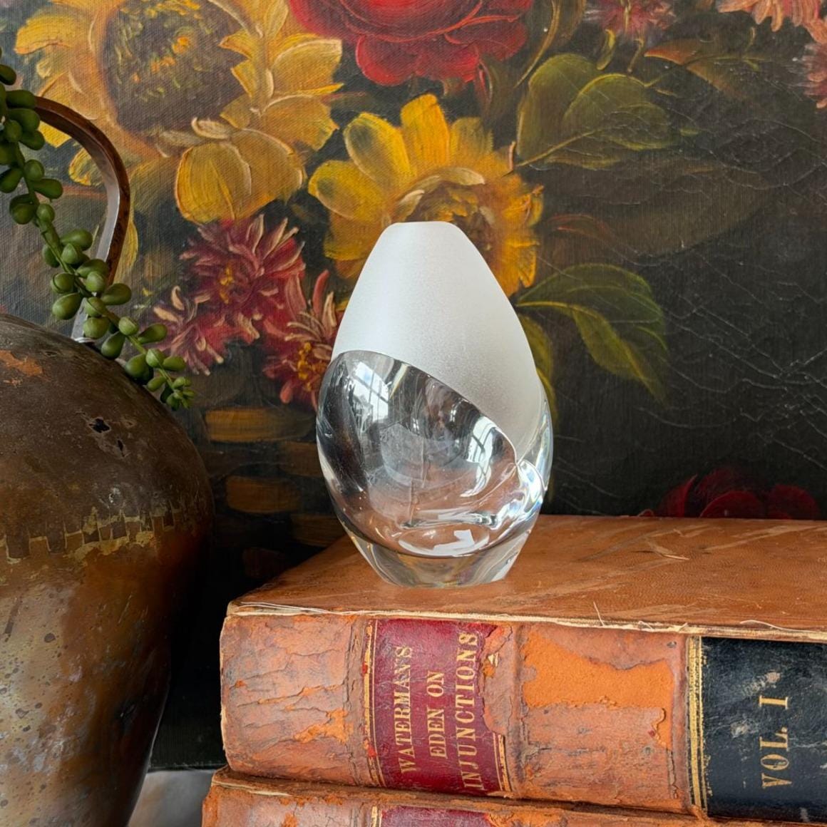 Mats Jonasson Vase - Etsy
