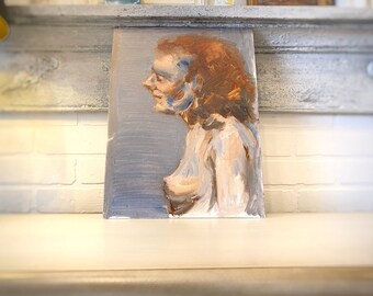 Nude Oil on Board - Etsy