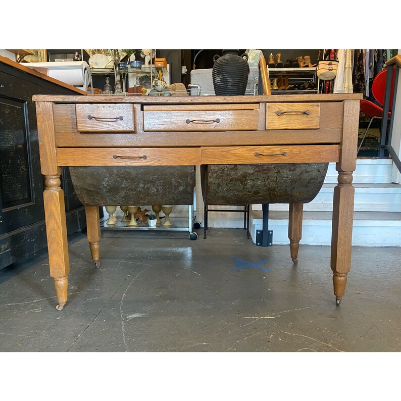 Antique Farmhouse Kitchen Possum Belly Table Bakers Table Etsy antique-farmhouse-kitchen-possum-belly-table-bakers-table-etsy