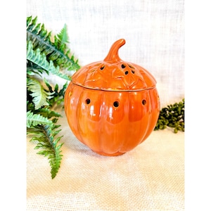 Celebrating Home Scents Of Home Harvest Blessing Pumpkin Electric Fragrance Warmer 7.5in Tall