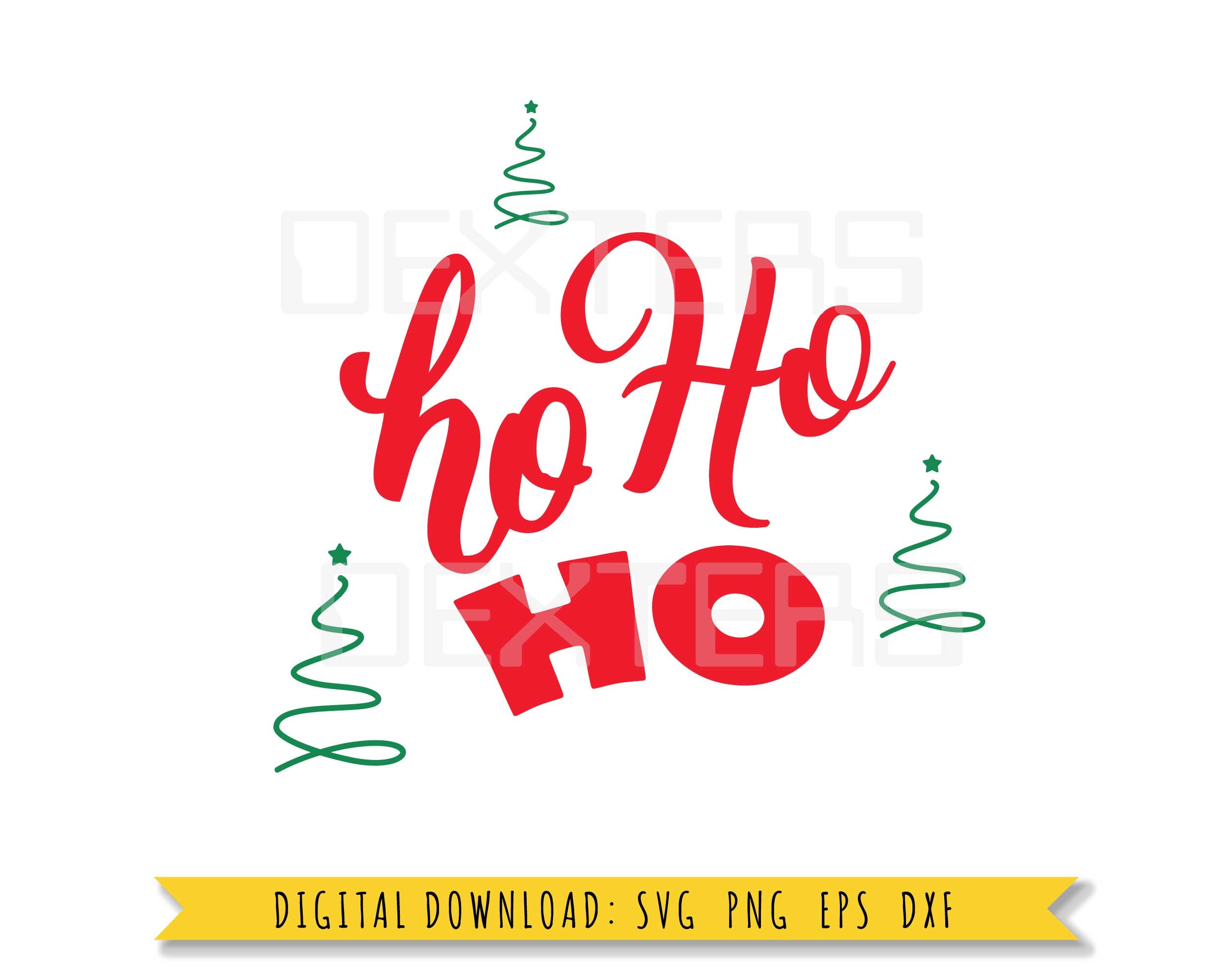 Ho Ho Ho Svg Hohoho Svg Files for Cricut Silhouette Png - Etsy