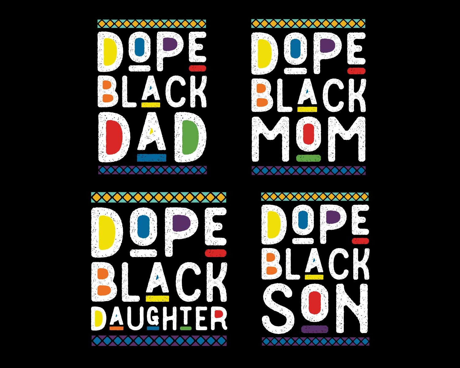 Download Dope Black Dad Dope Black Mom Dope Black Daughter Dope Black Etsy