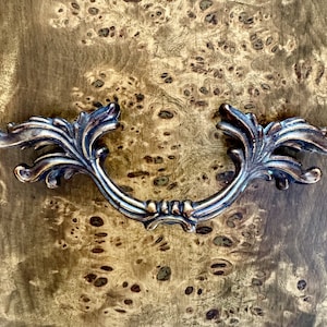 Antique Brass French Provincial Vintage Drawer Pull Handle
