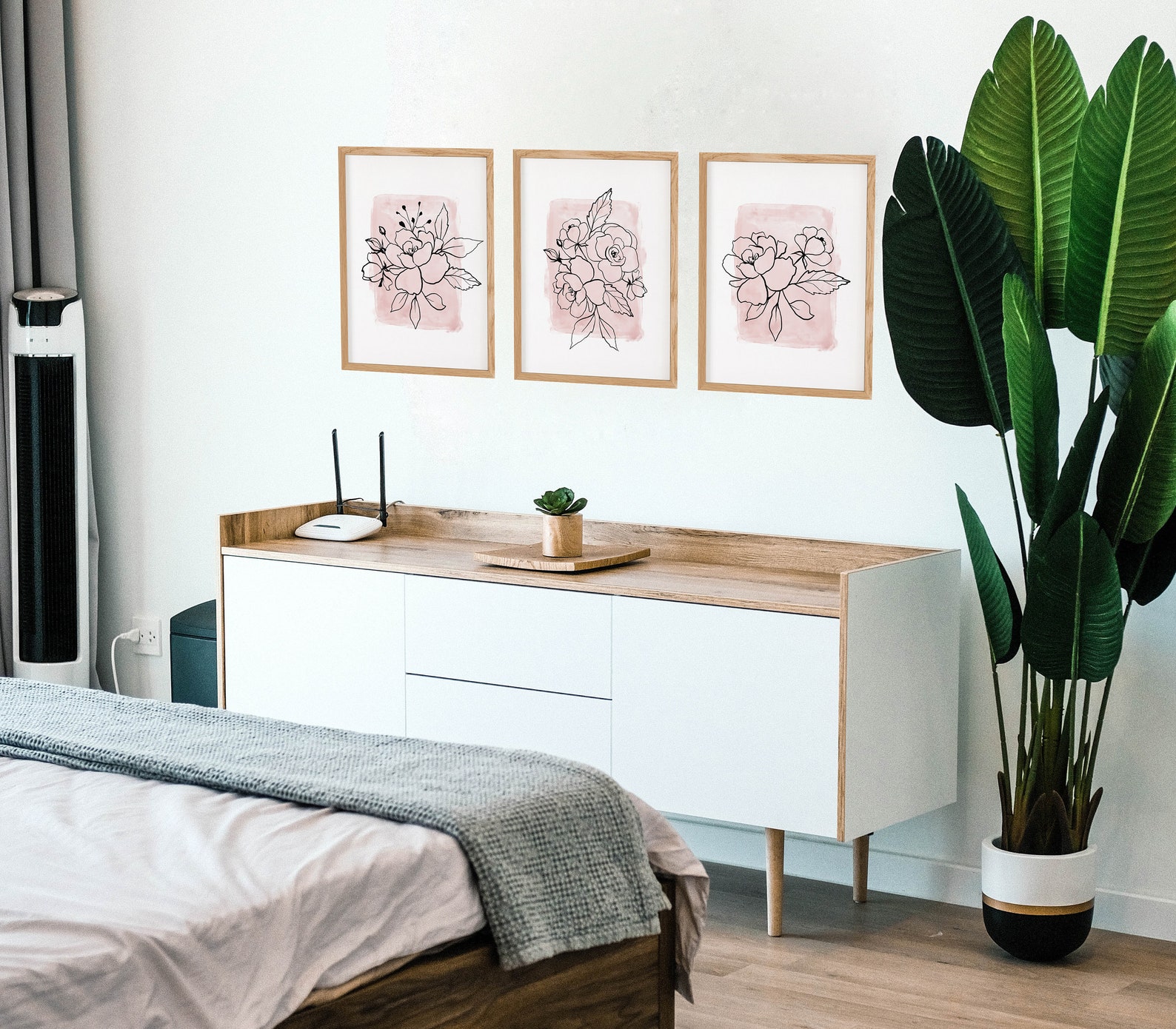 Set of 3 Prints Flower Floral Print Set of 3 Floral Print Etsy