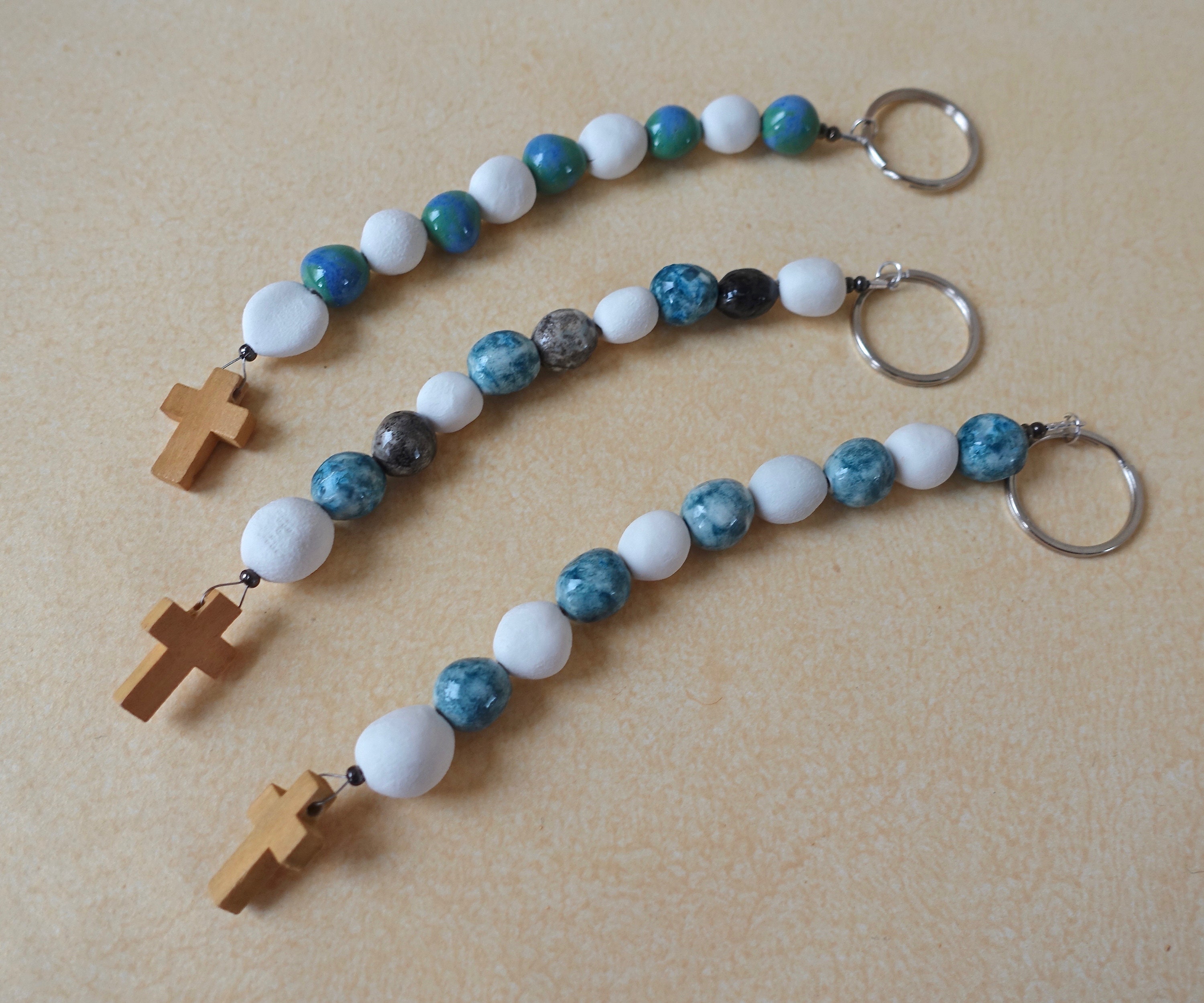 Unique Rosary Beads Most Holy Rosary Irish Rosary Catholic Etsy