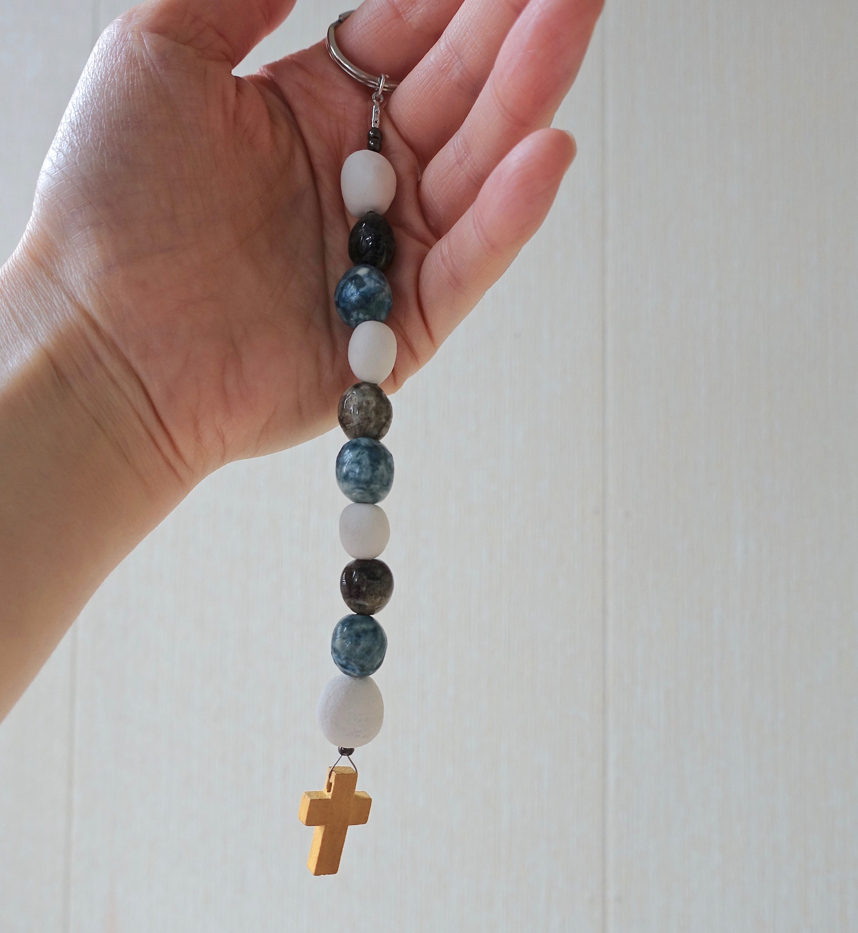 Unique Rosary Beads Most Holy Rosary Irish Rosary Catholic Etsy