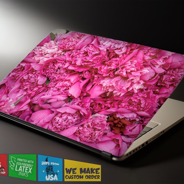 Flower MacBook Decal Etsy
