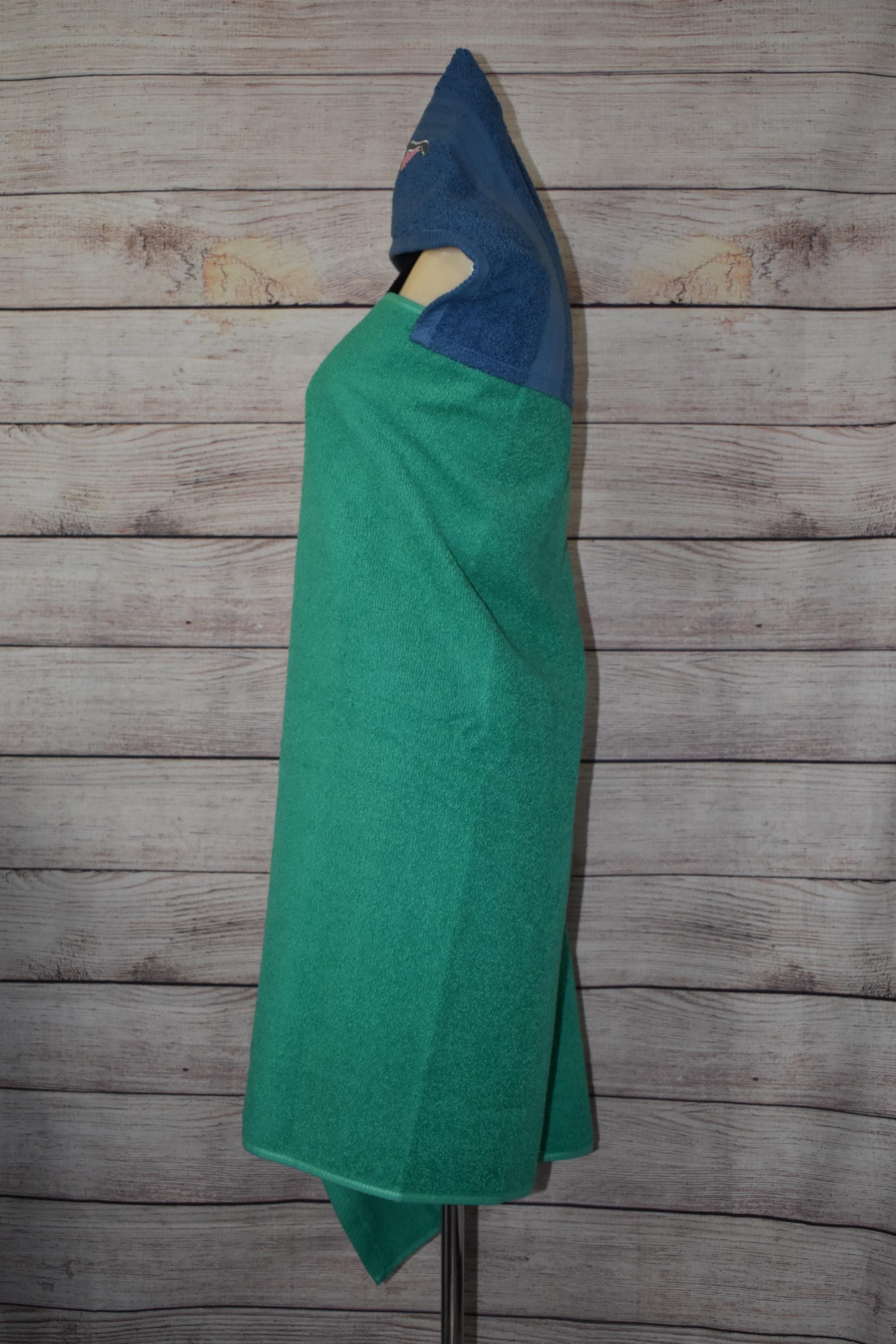 Personalized Donkey Hooded Towel for kids, hooded bath towel for toddlers, baby shower gift, pool towels - Thumbnail 3