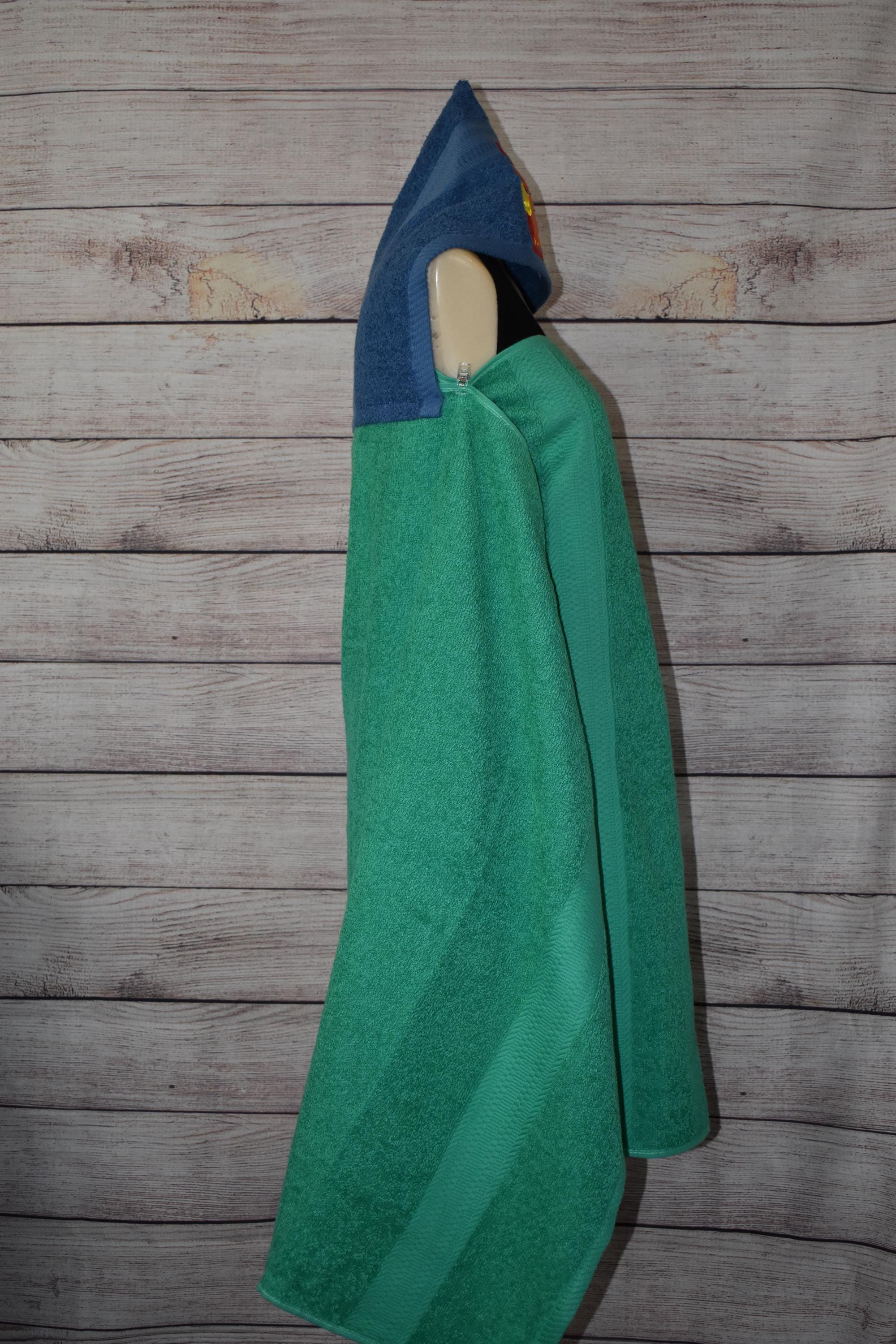 Chicken Hooded Towel, Personalized Free, Unique Gift, Bath Towel, Pool Towel, Beach Towel, Child Towel - Thumbnail 7