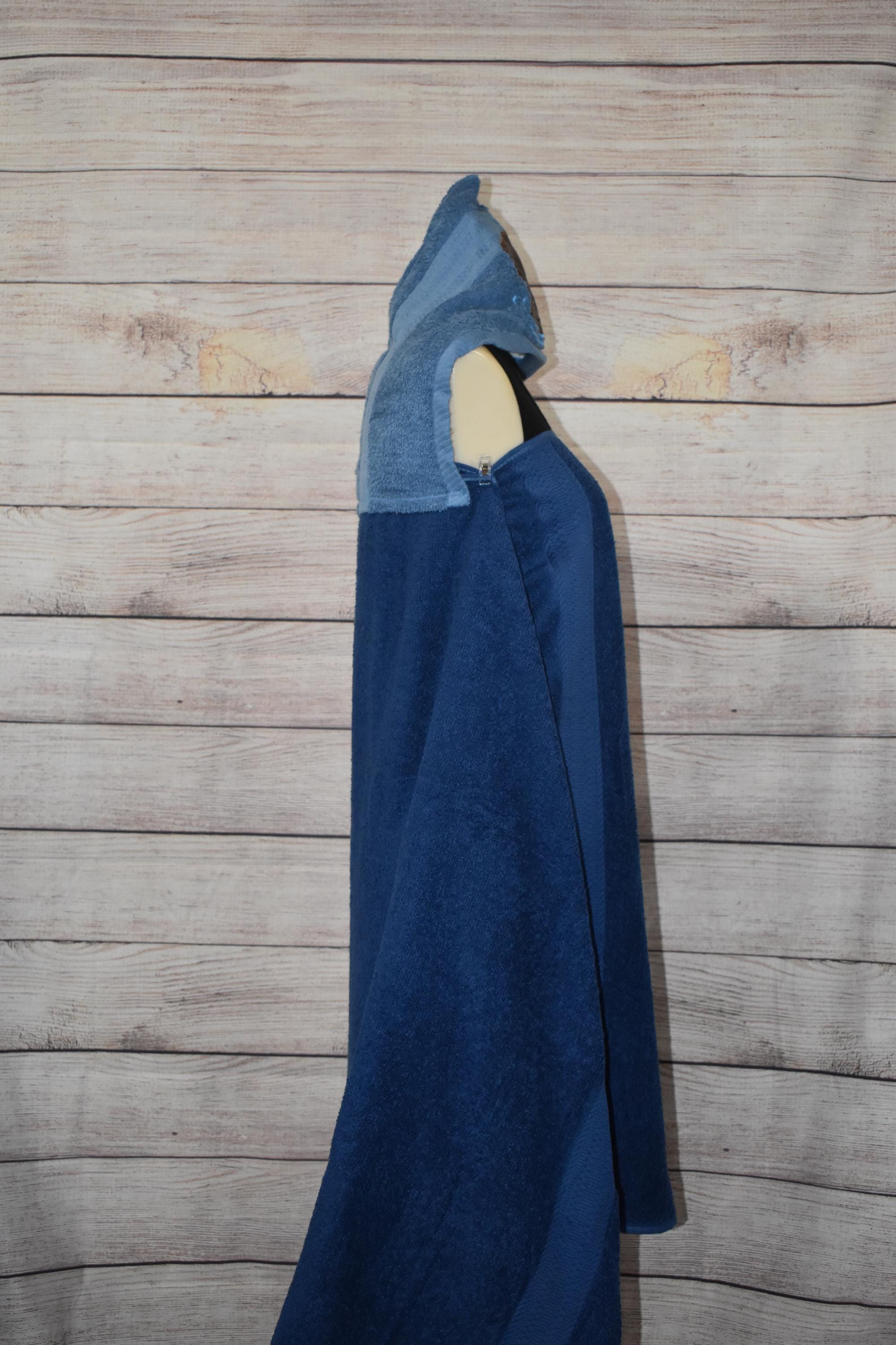 Otter Hooded Towel, Personalized Free, Unique Gift, Bath Towel, Pool Towel, Beach Towel, Child Towel - Thumbnail 3