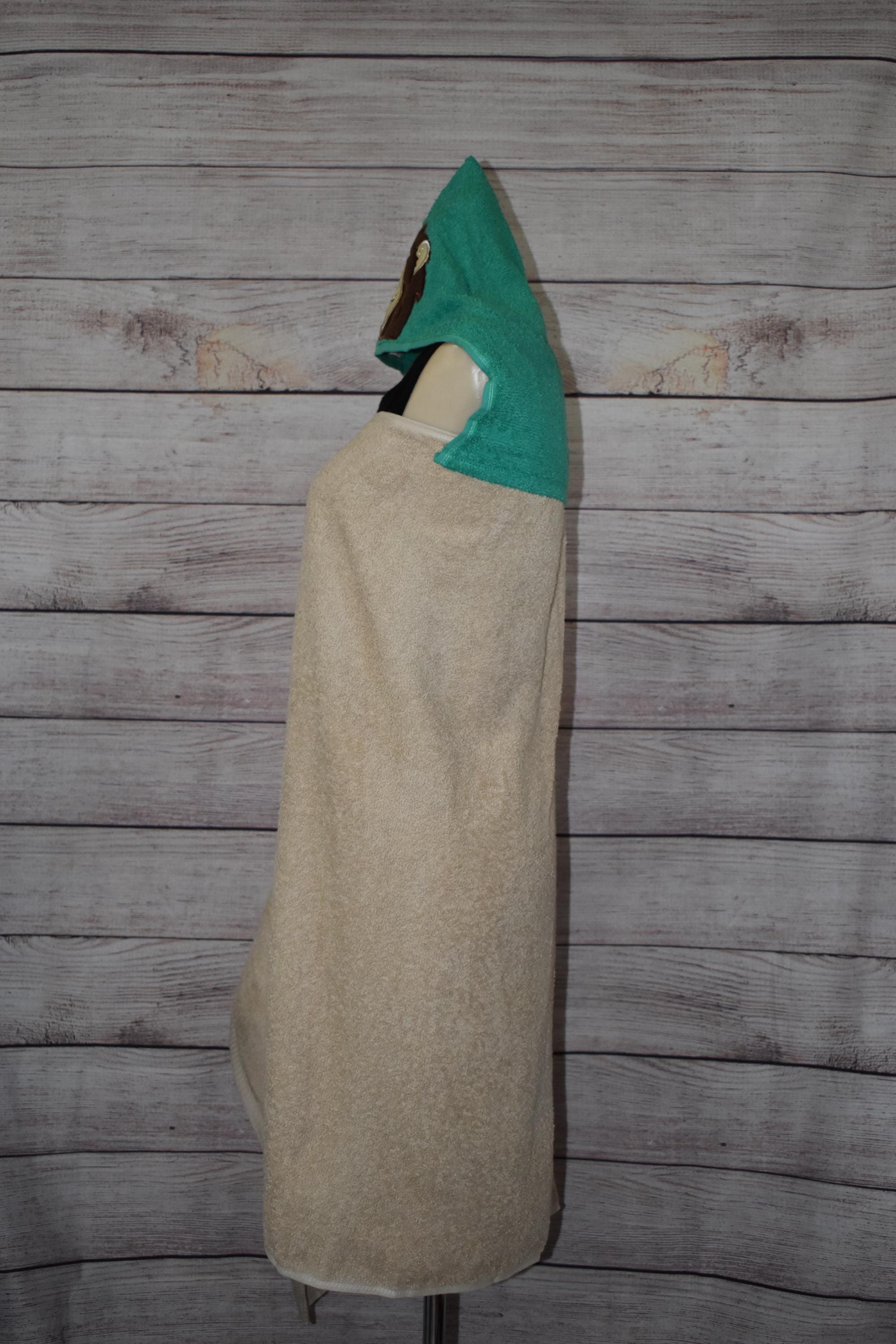 Lion Hooded Towel, Personalized Free, Unique Gift, Bath Towel, Pool Towel, Beach Towel, Child Towel - Thumbnail 5