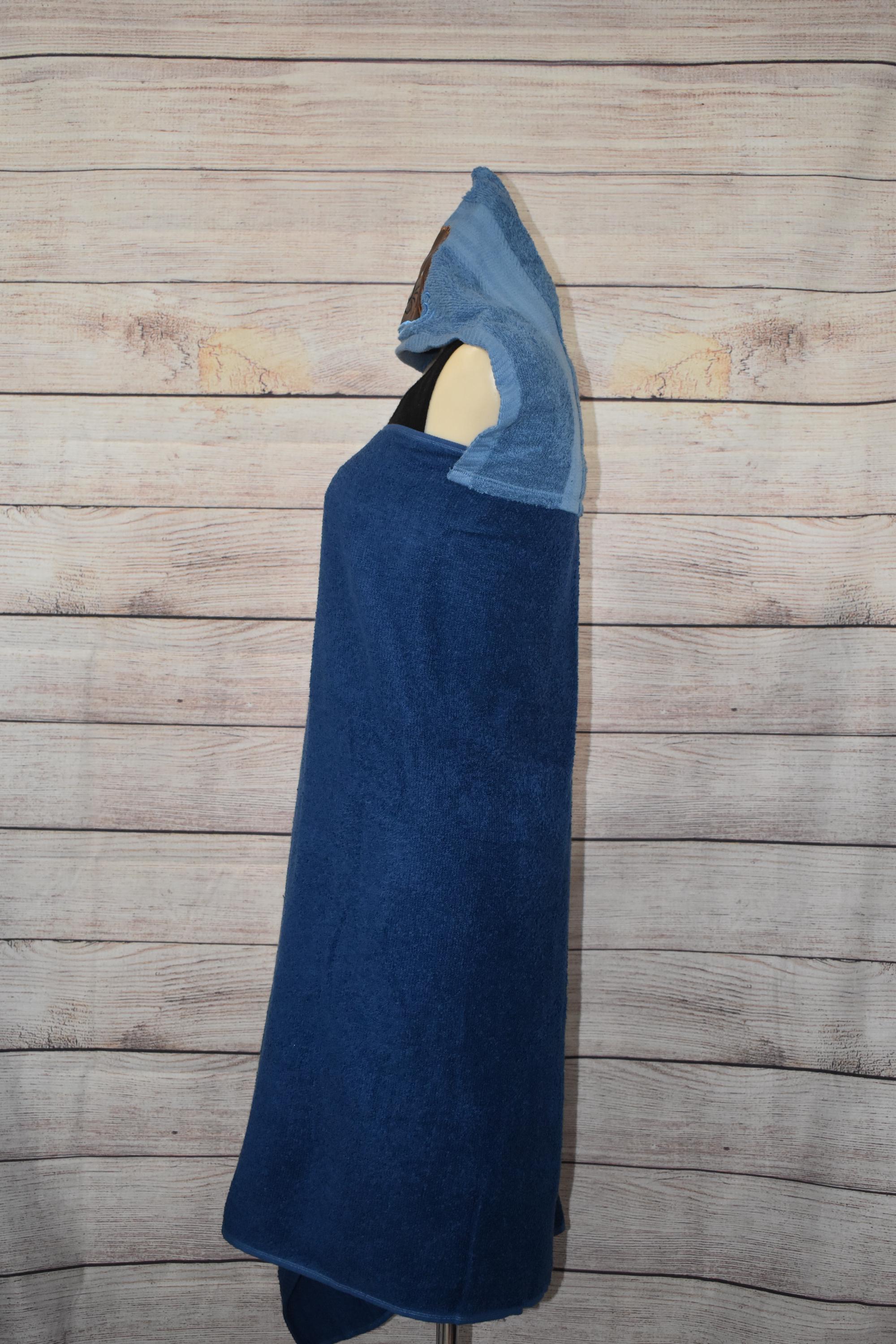 Otter Hooded Towel, Personalized Free, Unique Gift, Bath Towel, Pool Towel, Beach Towel, Child Towel - Thumbnail 5