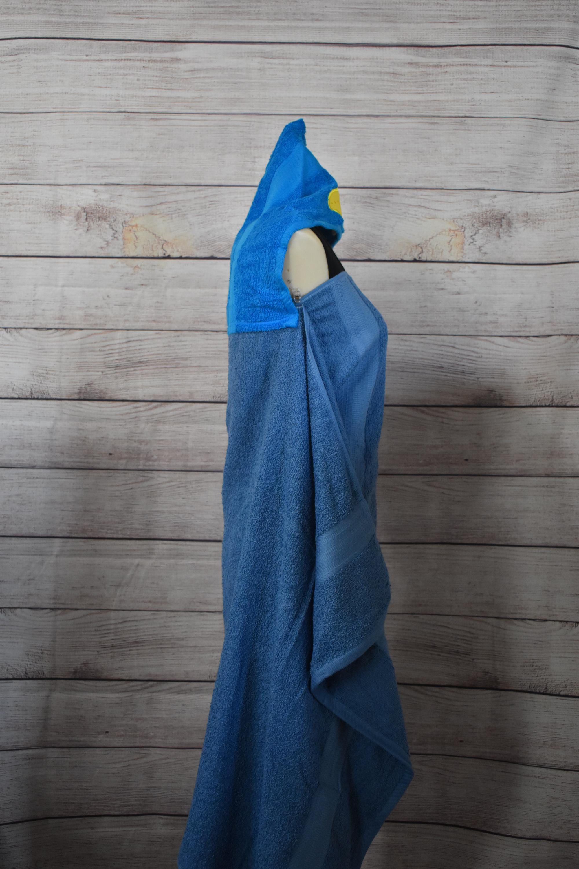 Starfish Hooded Towel, Personalized Free, Unique Gift, Bath Towel, Pool Towel, Beach Towel, Child Towel - Thumbnail 3