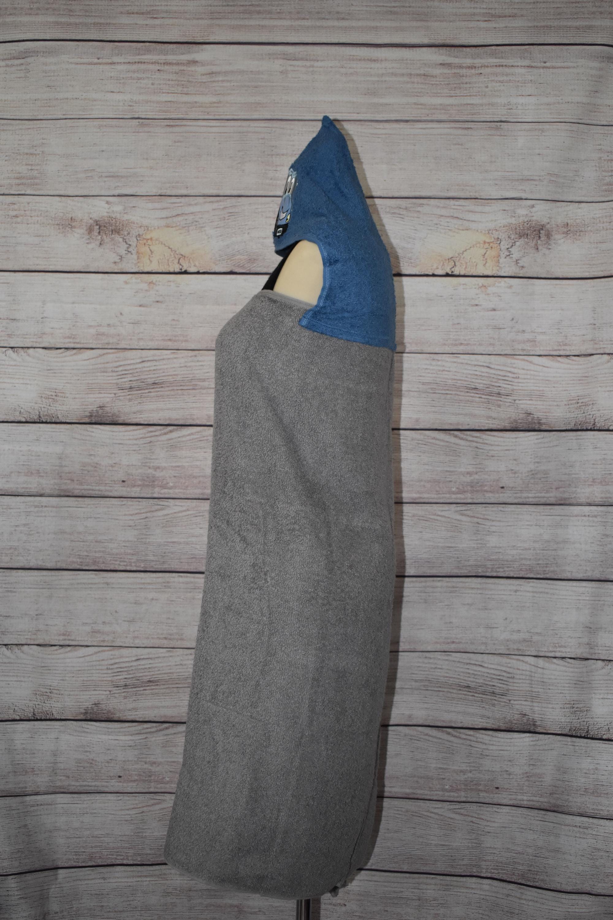 Cement Mixer Hooded Towel, Personalized Free, Unique Gift, Bath Towel, Pool Towel, Beach Towel, Child Towel - Thumbnail 7