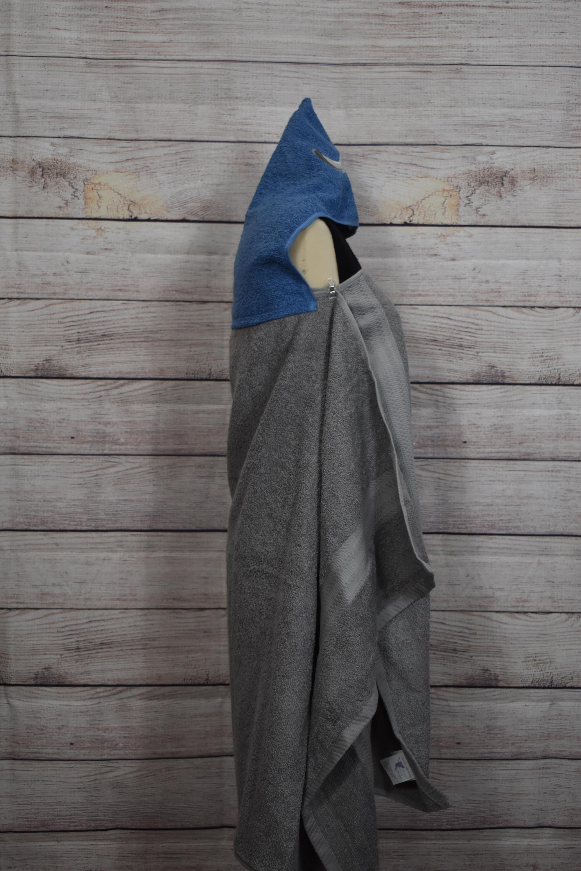 Rhino Hooded Towel, Personalized Free, Unique Gift, Bath Towel, Pool Towel, Beach Towel, Child Towel - Thumbnail 5