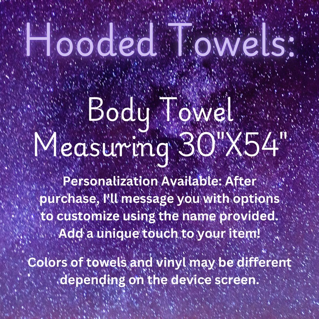 Tiger Hooded Towel, Personalized Free, Unique Gift, Bath Towel, Pool Towel, Beach Towel, Child Towel - Thumbnail 7