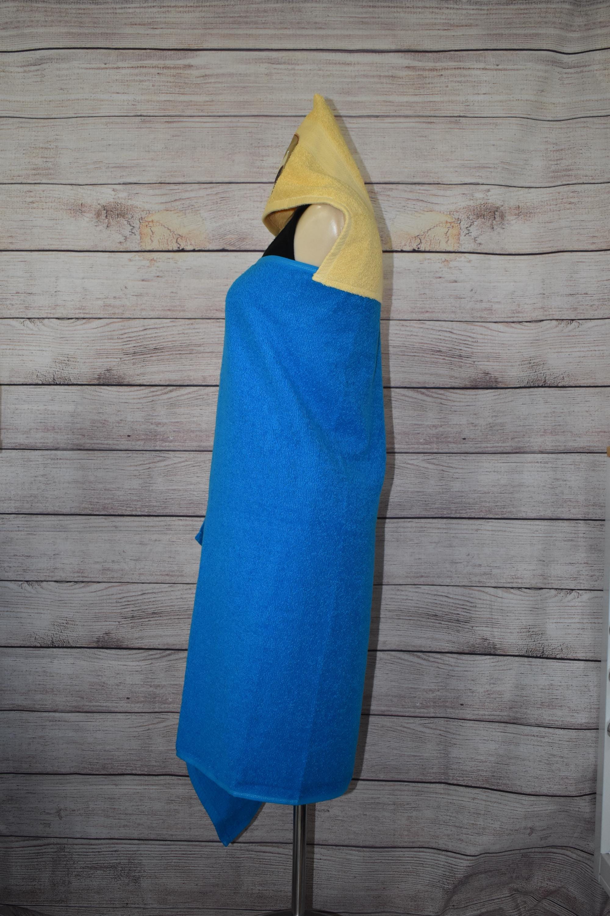 Sloth Hooded Towel, Personalized Free, Unique Gift, Bath Towel, Pool Towel, Beach Towel, Child Towel - Thumbnail 5