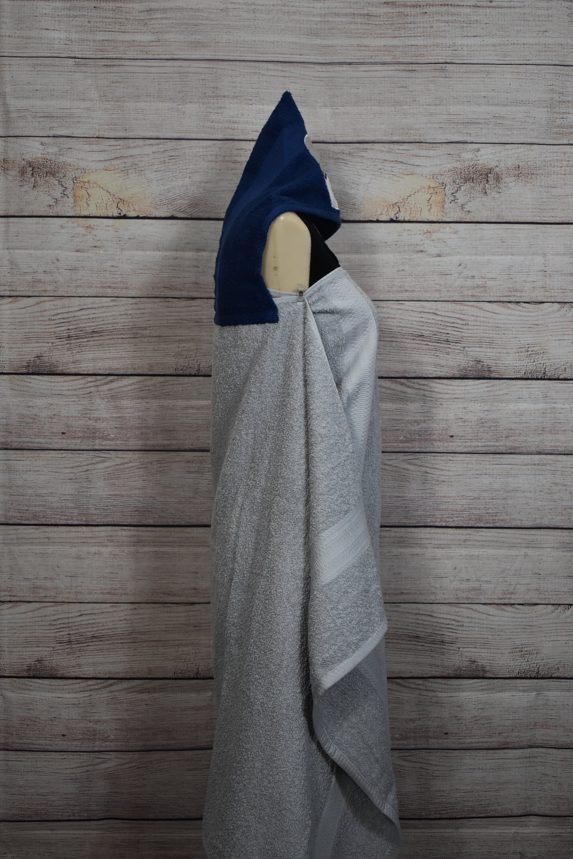 Dolphin Hooded Towel, Personalized Free, Bath Towel, Pool Towel, Beach Towel, Child Towel, Unique Gift - Thumbnail 5
