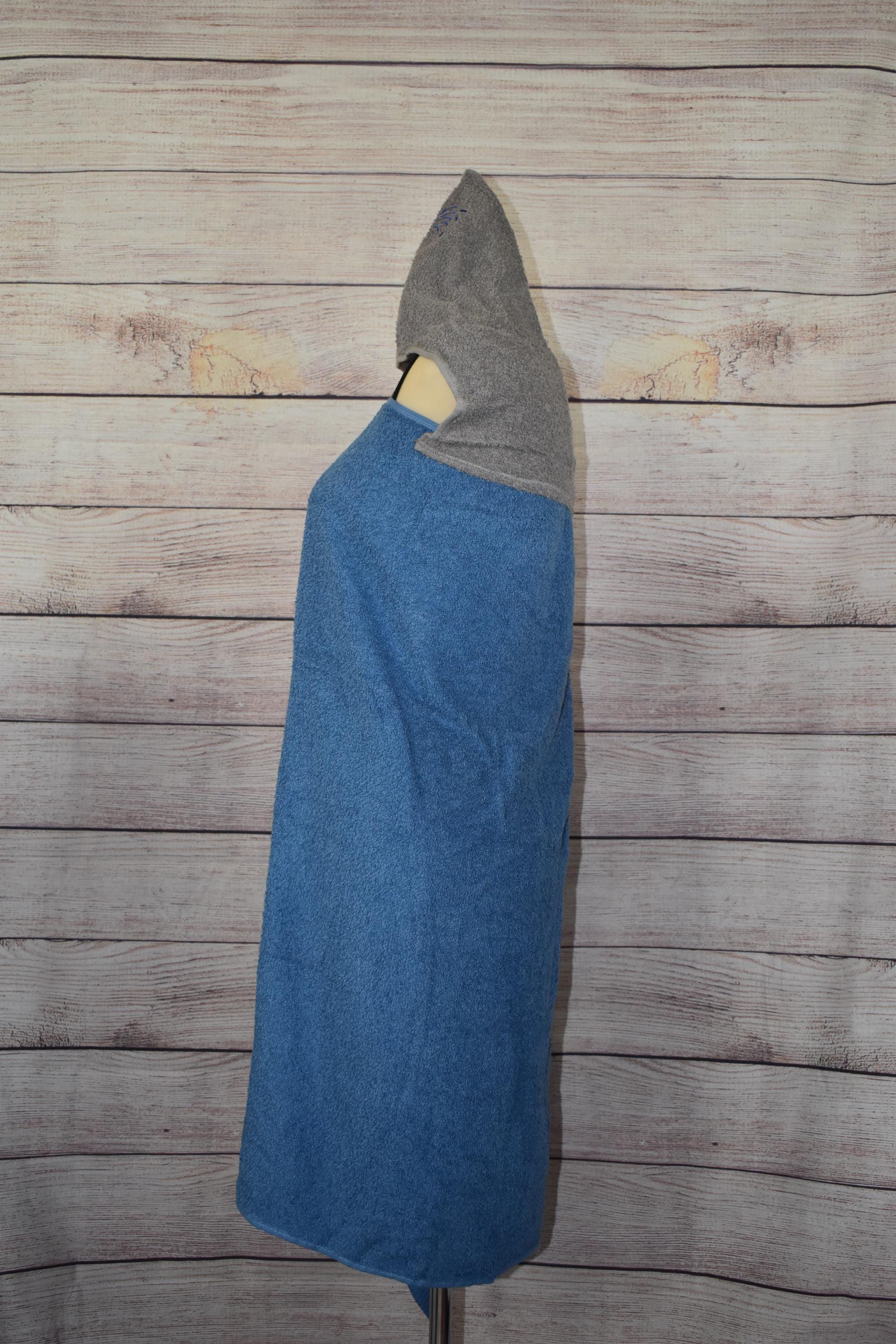 Whale Hooded Towel, Personalized Free, Unique Gift, Bath Towel, Pool Towel, Beach Towel, Child Towel - Thumbnail 5