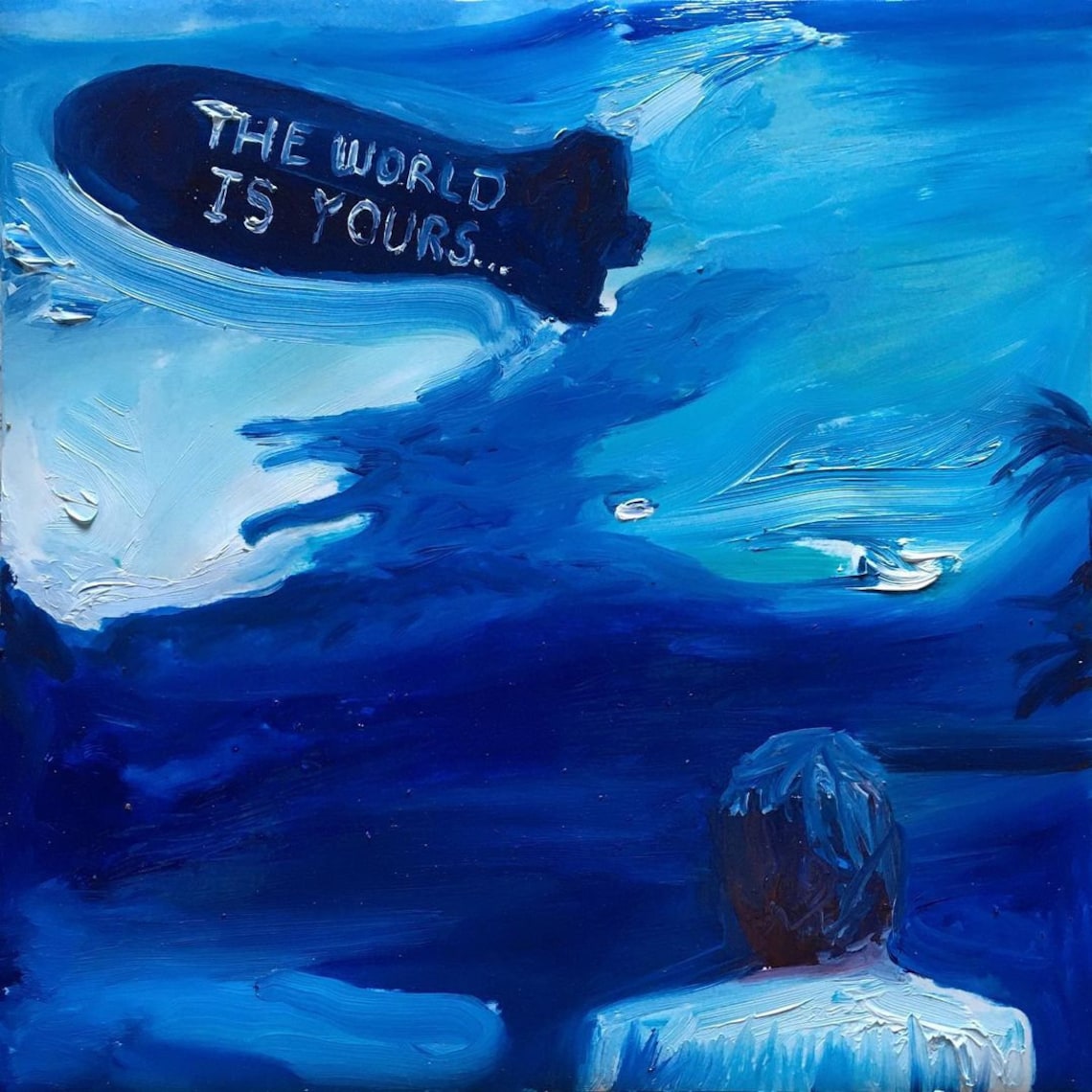 Scarface The World is Yours Poster Art Print by Oil Painting Etsy