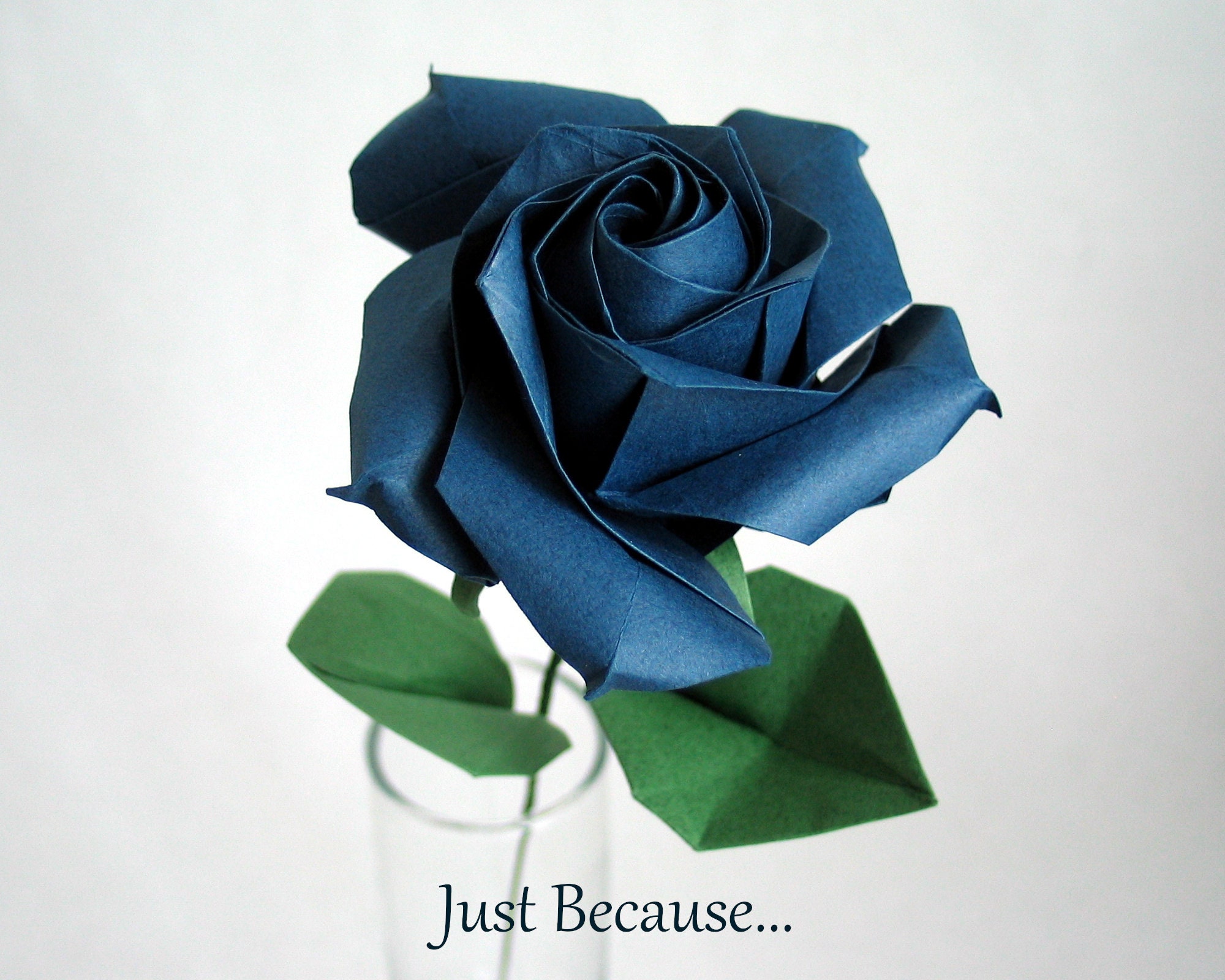 Easiest Origami Rose Ever! - How to Fold - Valentine's Day Gift 