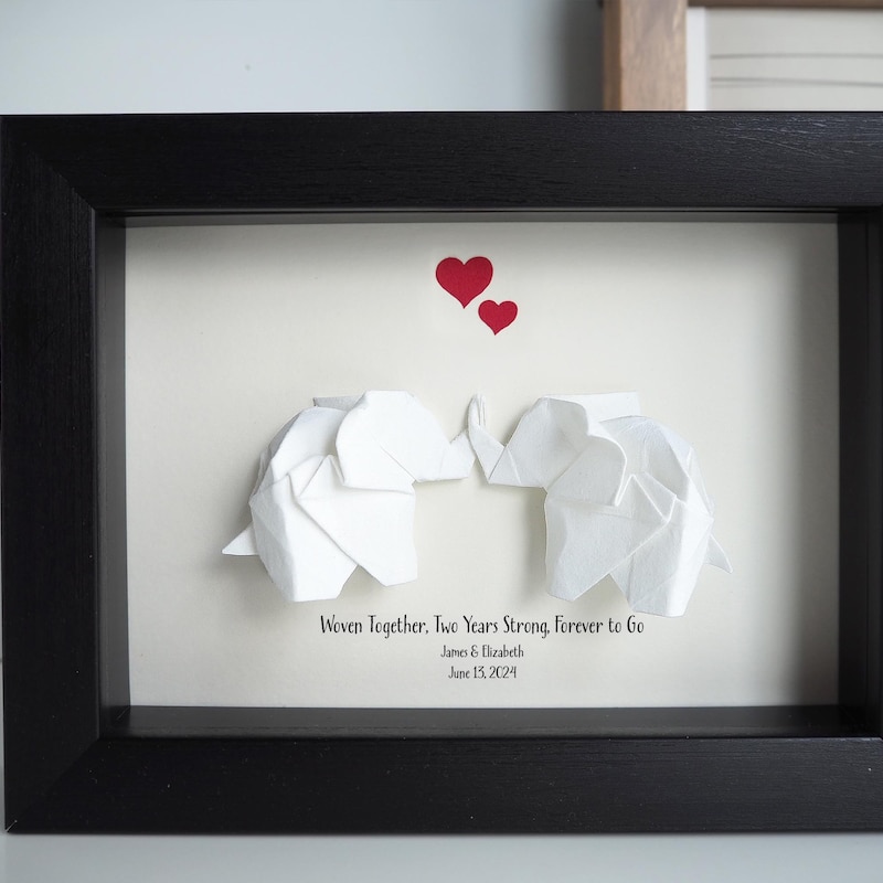 Shadowboxes Version Origami Art in Shadow Box - Etsy