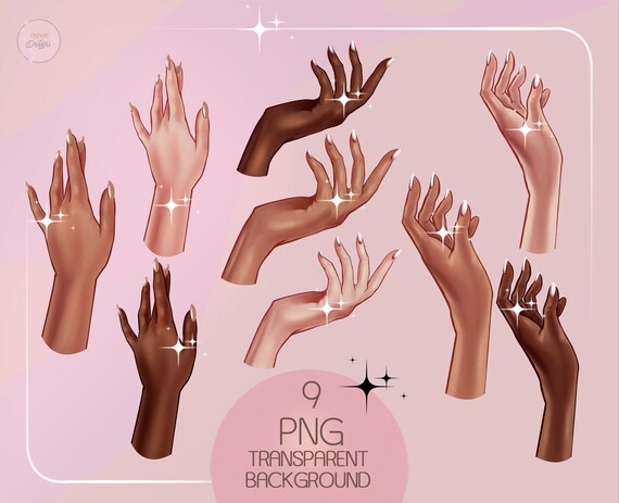 Hands Png, Pretty Hands, Female Hands, Beauty Hands Png, Women.
