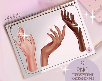 hands png, pretty hands, female hands, beauty hands png, women hand, hand gestures, digital download