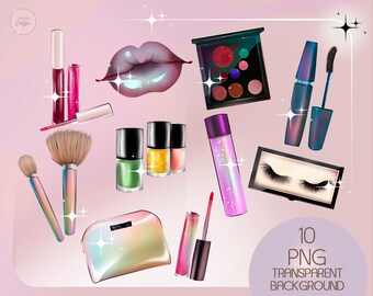 beauty accessories png, makeup artist png, makeup bag png, beauty salon, fashion accessories, clipart printable, cosmetic graphic, png