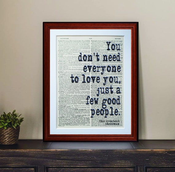 The Greatest Showman Quote Dictionary Page Art Print Vintage Etsy