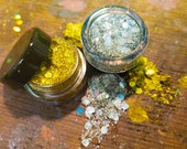 Holographic Biodegradable Spreadable Face Body Glitter with Aloe vera Eco-Friendly Cosmetic Festival Rave Coachella Burning Man