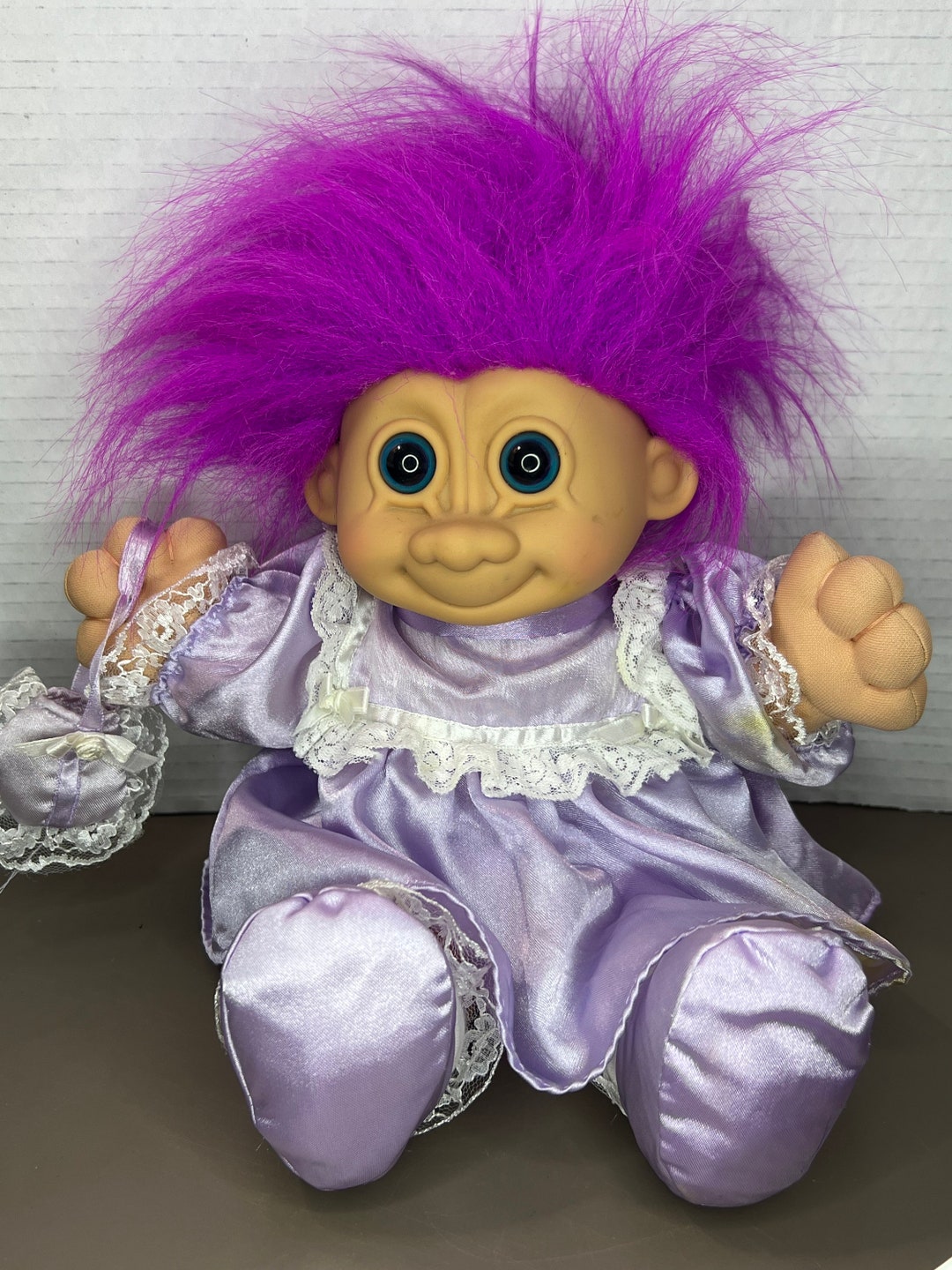 Poupée Troll Mariée Russ Berrie 1990