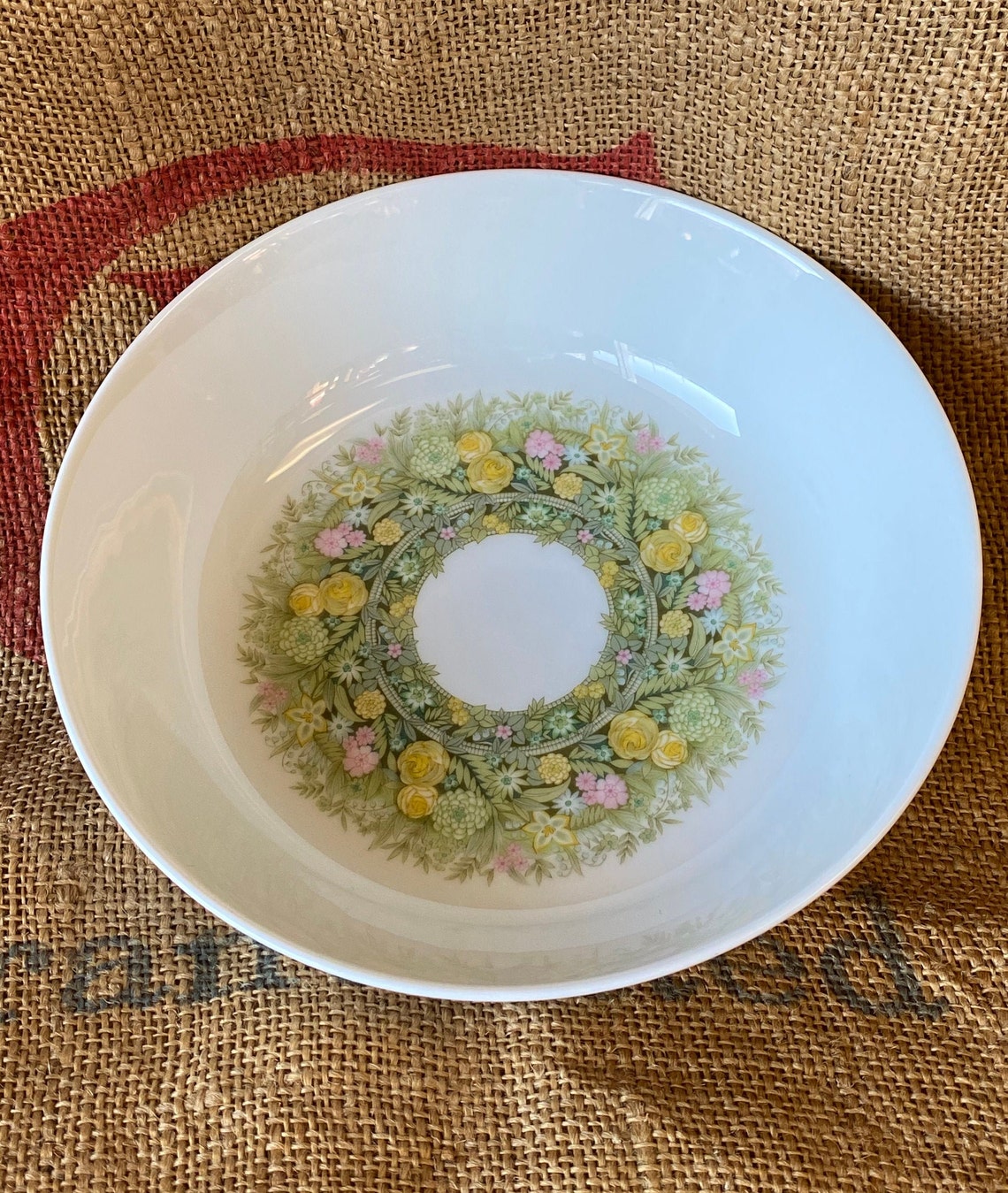 19691977 Noritake Younger Image China Serving Bowl Etsy