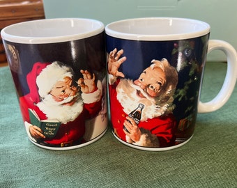 Lot De 4 Mugs De Noël SAKURA - Holiday Surprise, Stoneware, Coffret Cadeau