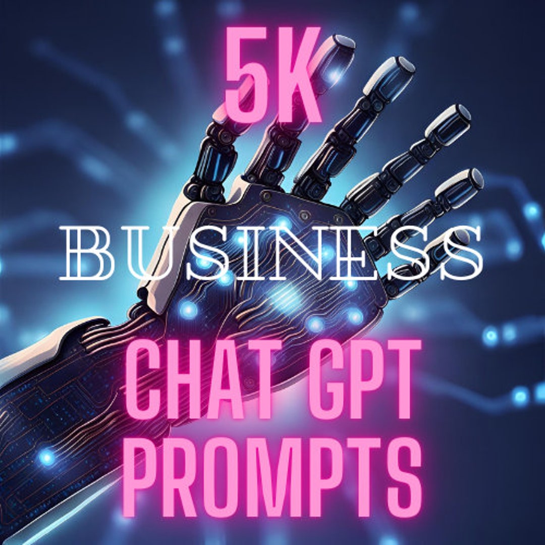 Chat GPT Prompts for Business Etsy