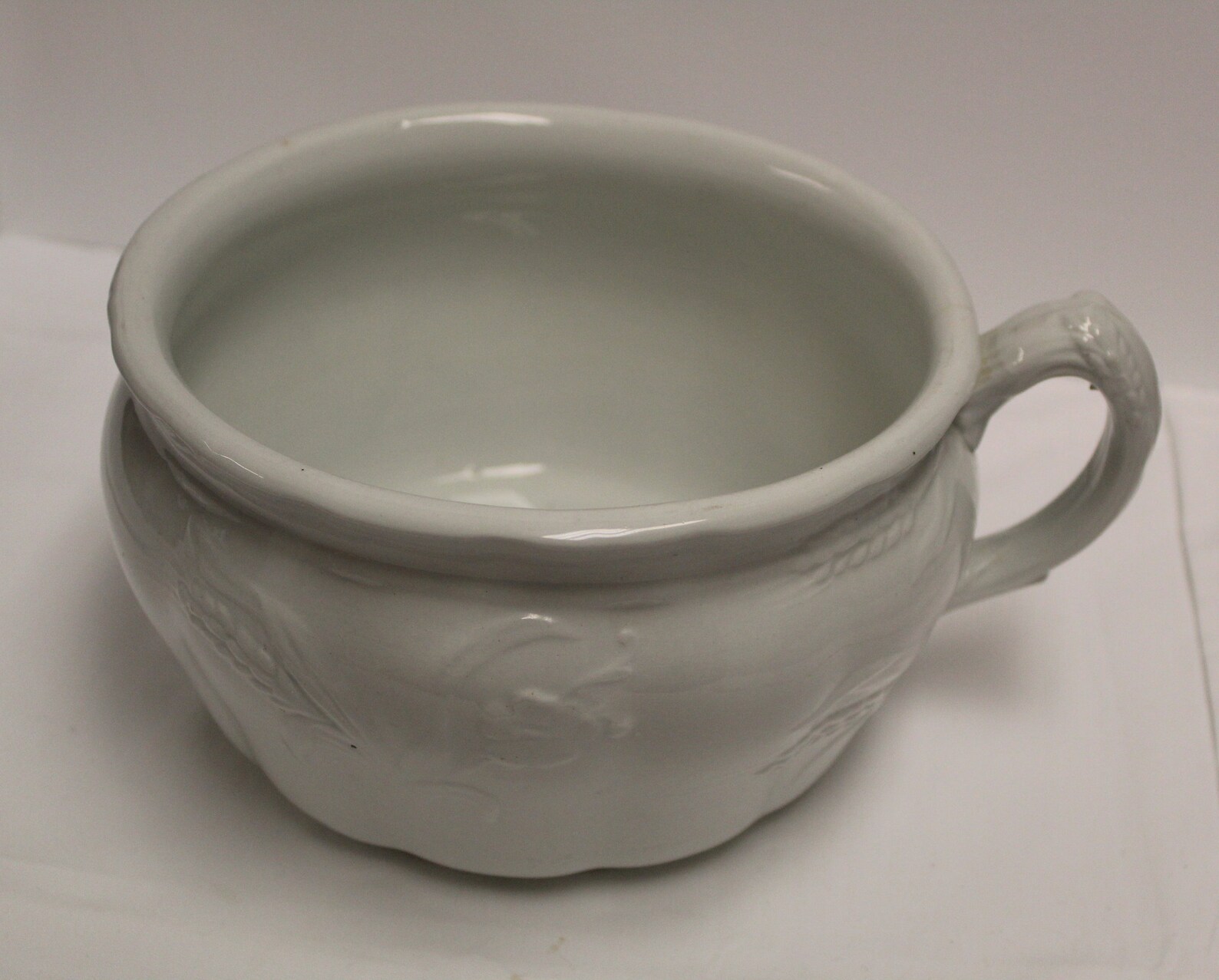 Royal Ironstone China Alfred Meakin Ltd England White Pot With Handle ...