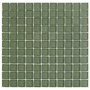 1 x 1 Glass Mosaic Tile