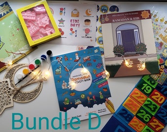 Ramadan Bundle, Ramadan box for kids, Ramadan Banner, Ramadan Decorations, Ramadan deko