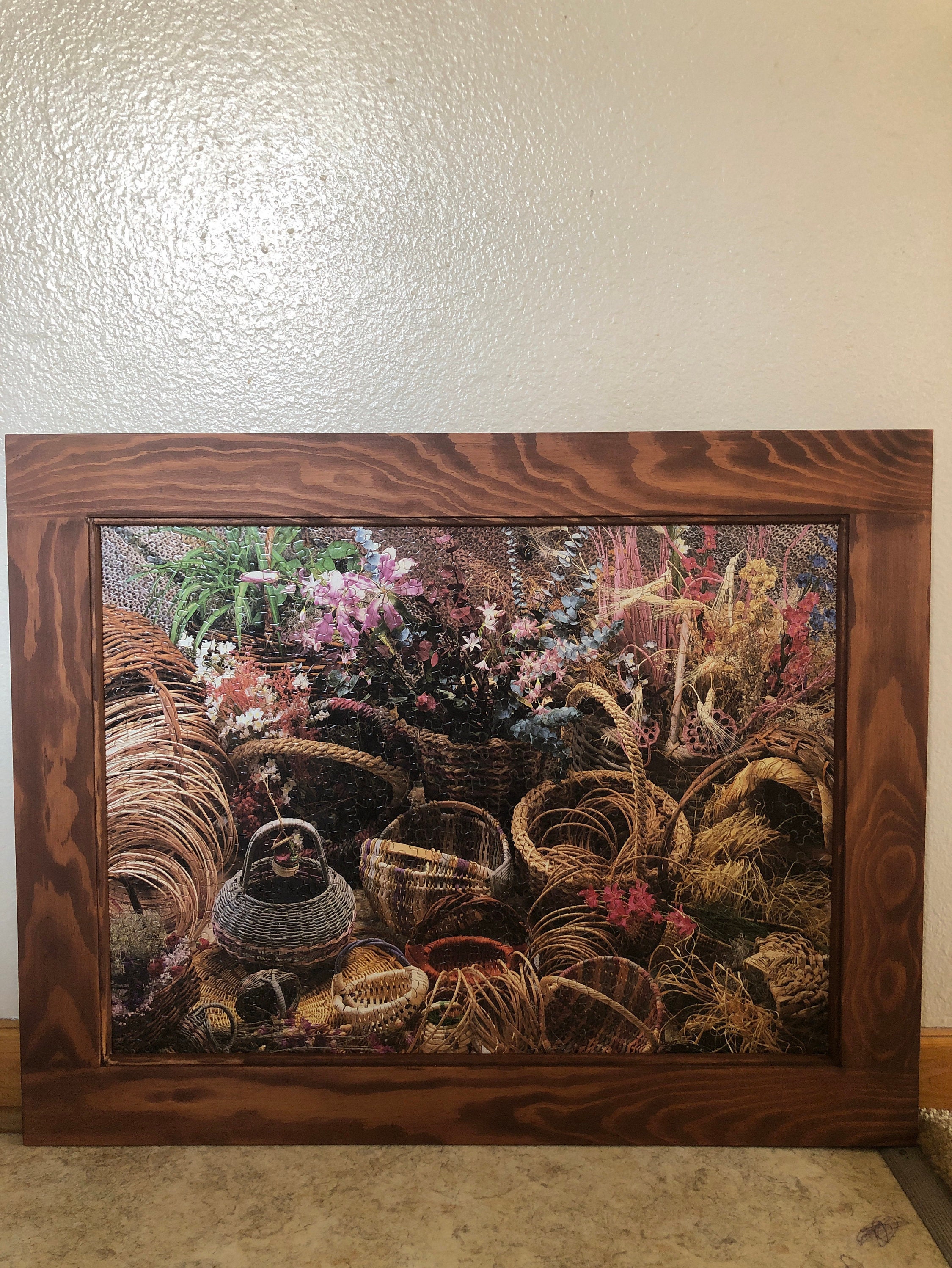 Framed puzzle Etsy