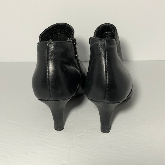 Blondo Leather Ankle Boots Black Size 7.5 - image 6