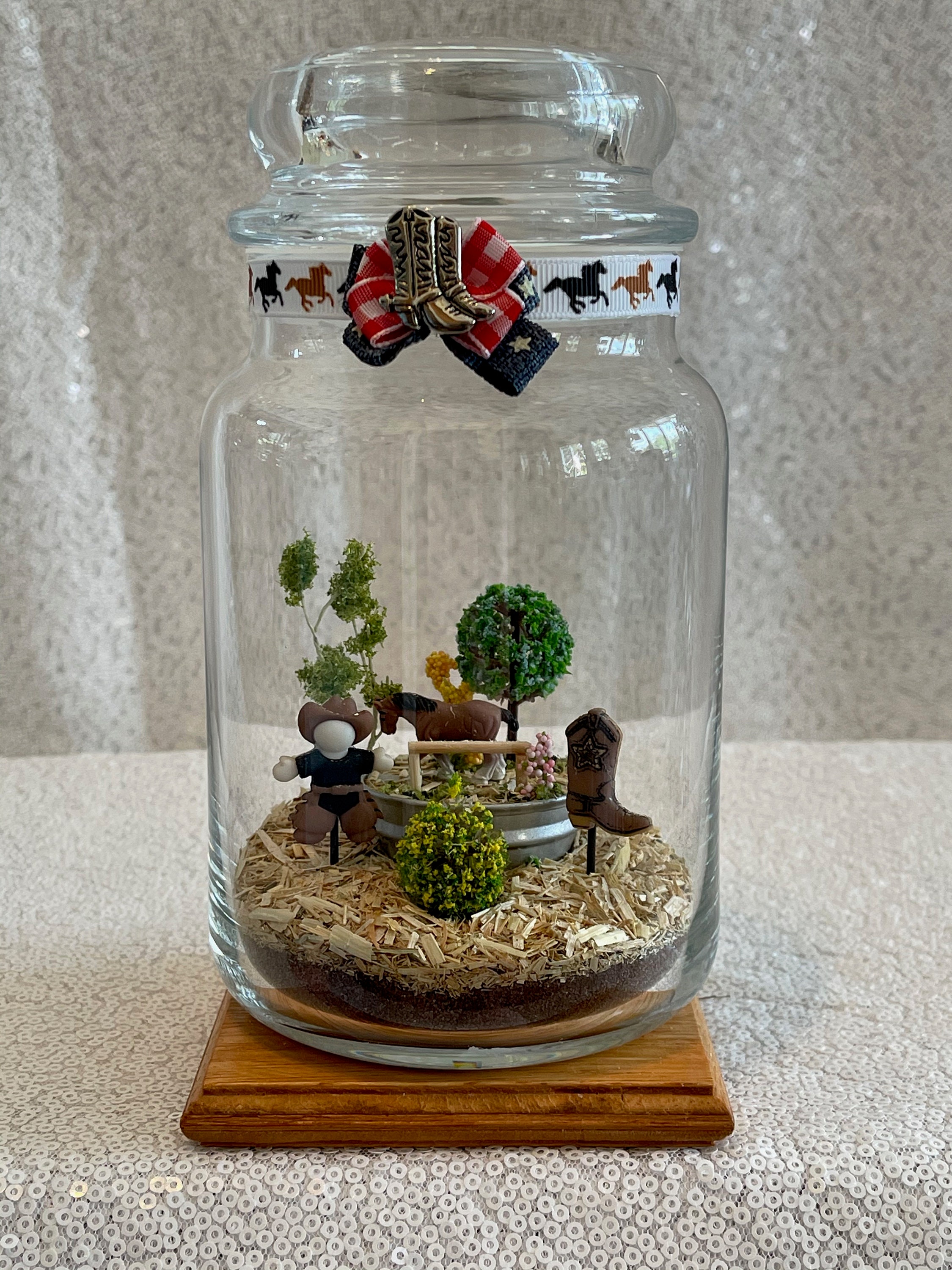 Animal Jars, Farm Jars, Animals, Farm, Horses, Cows, Pig, Barn